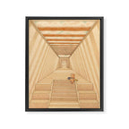 Hallway Framed Canvas Print Gallery Image 6