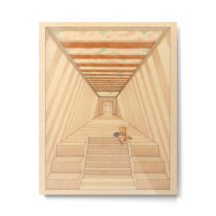 Hallway Metal Print Gallery Image 1
