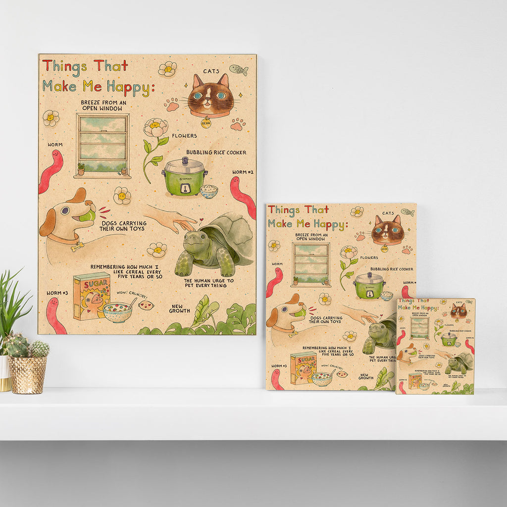 Happy Canvas Print Gallery Image 3