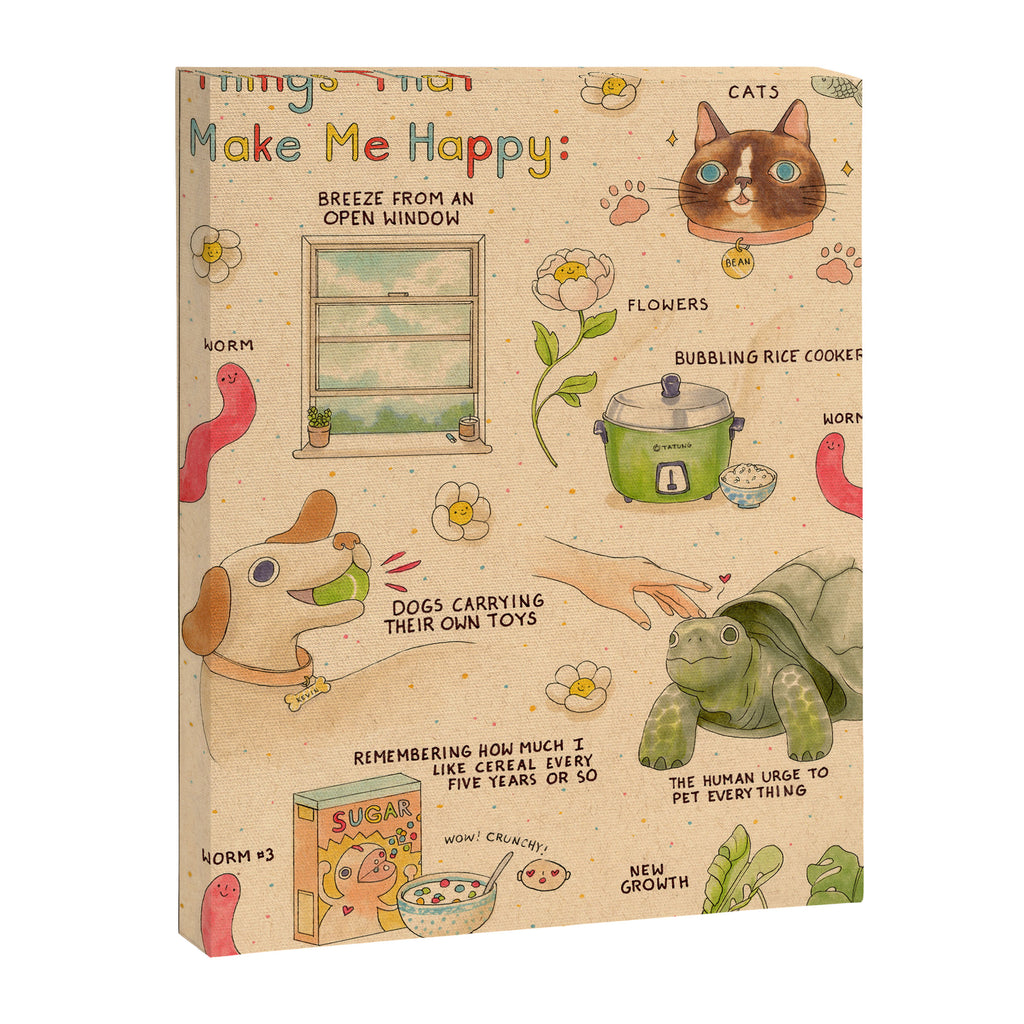 Happy Canvas Print Gallery Image 6