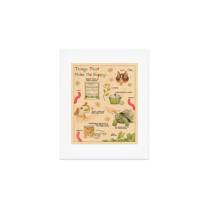 Happy Art Print Gallery Image 1