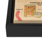 Happy Framed Canvas Print Gallery Image 3