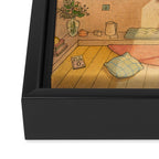 Happy Place Framed Canvas Print Gallery Image 3
