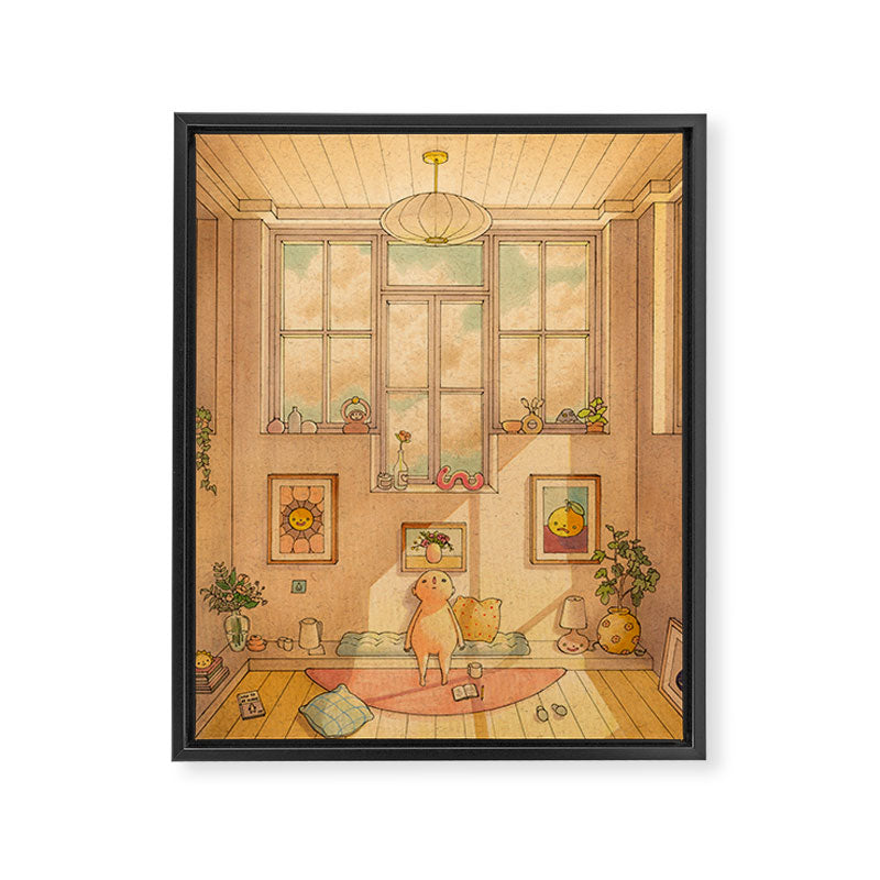 Happy Place Framed Canvas Print Gallery Image 6