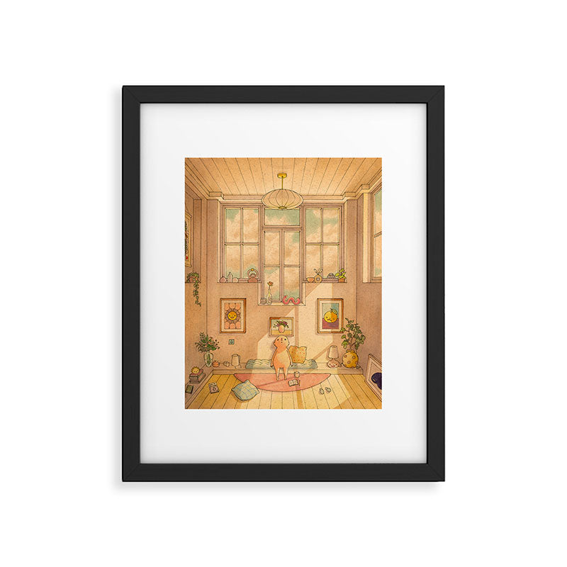 Happy Place Framed Art Print Gallery Image 4