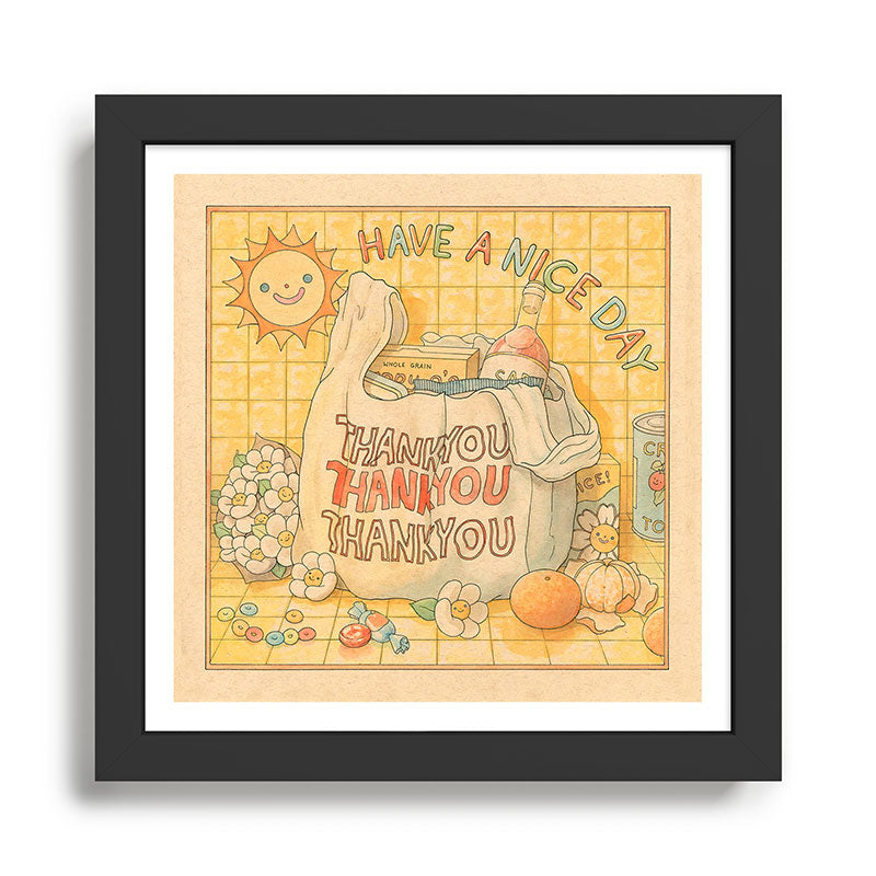 Have a Nice Day Framed Art Print Gallery Image 1
