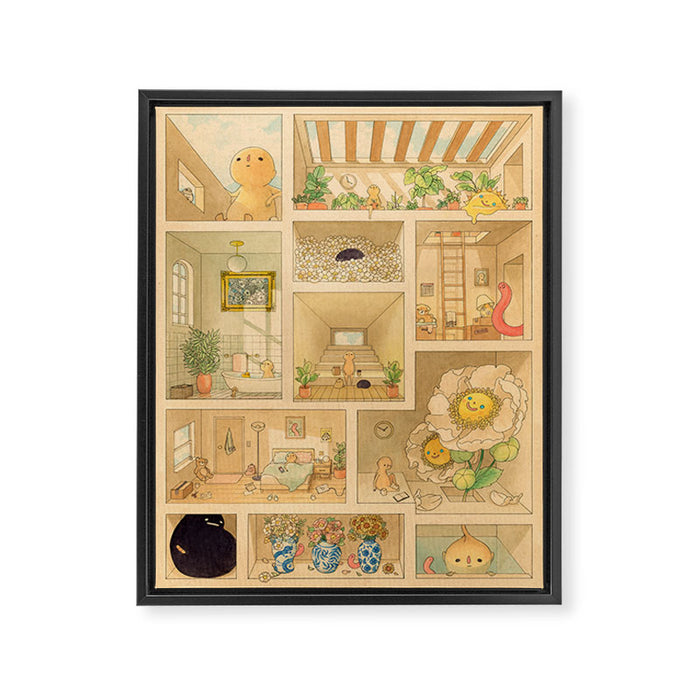 Home Framed Canvas Print Gallery Image 1