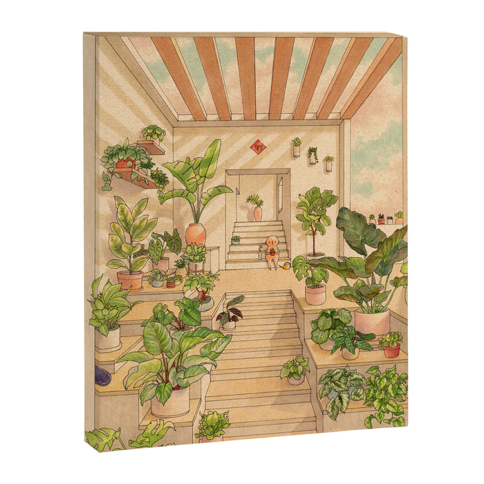 Houseplants Canvas Print Gallery Image 1