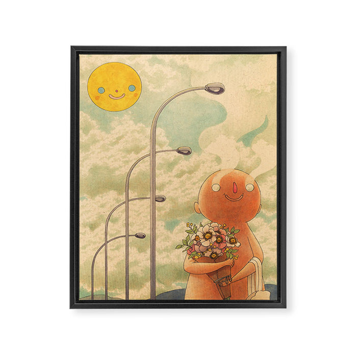 I Lost My Mind on a Sunny Day Framed Canvas Print Gallery Image 1