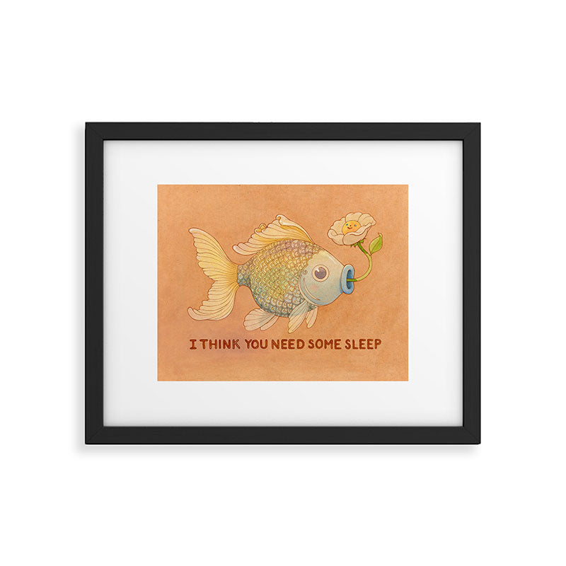 I Think You Need Some Sleep Framed Art Print Gallery Image 5