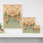 Indoor Pool Canvas Print Gallery Image 3