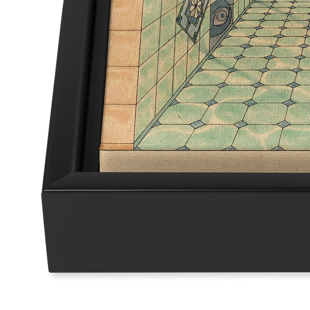 Indoor Pool Framed Canvas Print Gallery Image 3