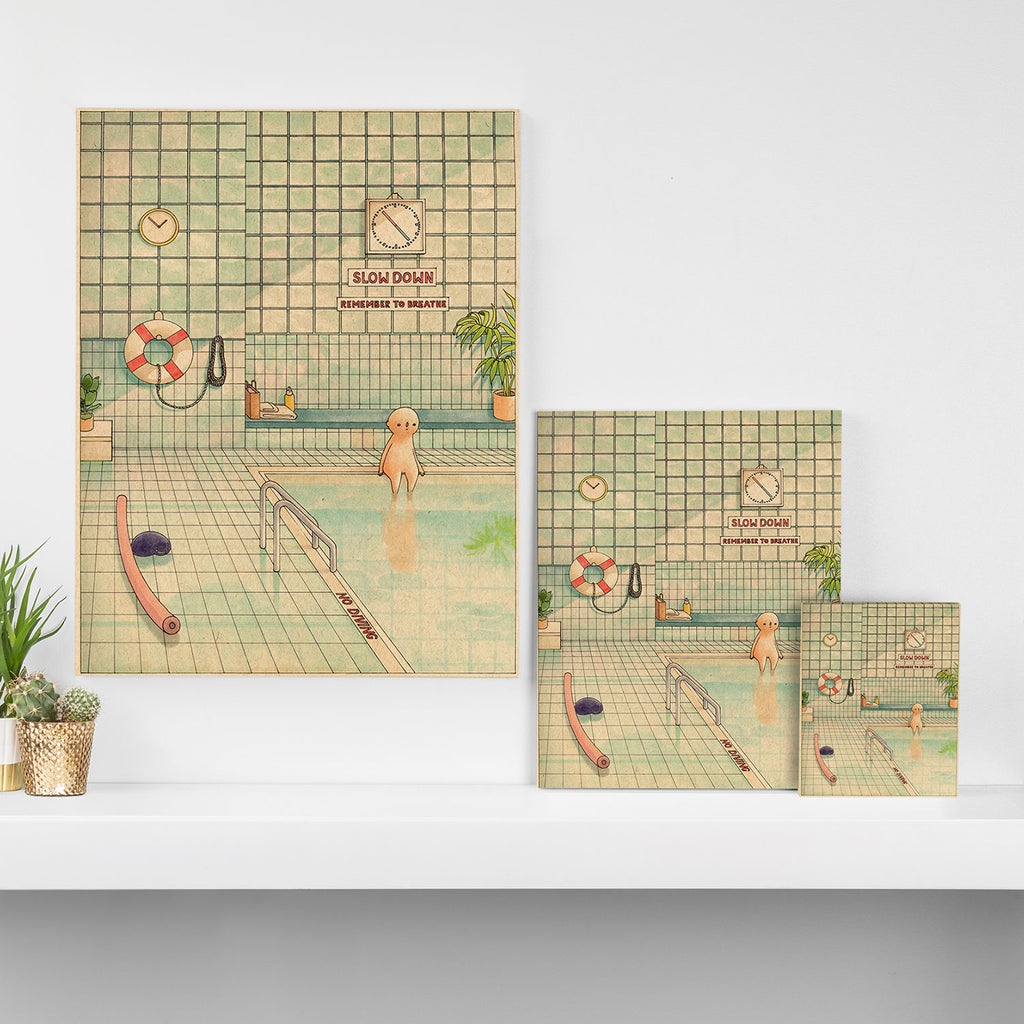 Indoor Pool Canvas Print Gallery Image 3
