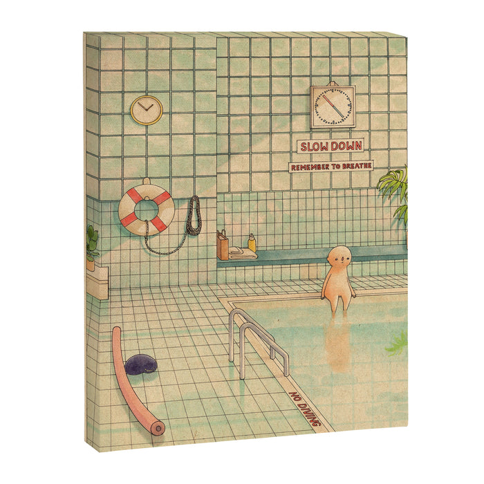 Indoor Pool Canvas Print Gallery Image 1