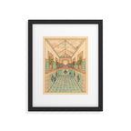 Indoor Pool Framed Art Print Gallery Image 4