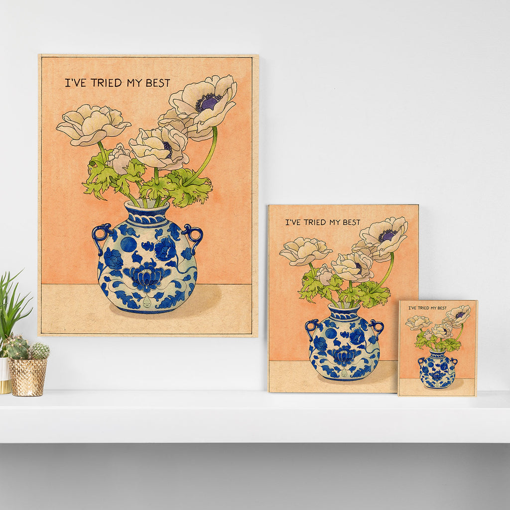 I've Tried My Best Canvas Print Gallery Image 3