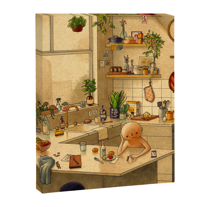 Kitchen Counter Canvas Print Gallery Image 1