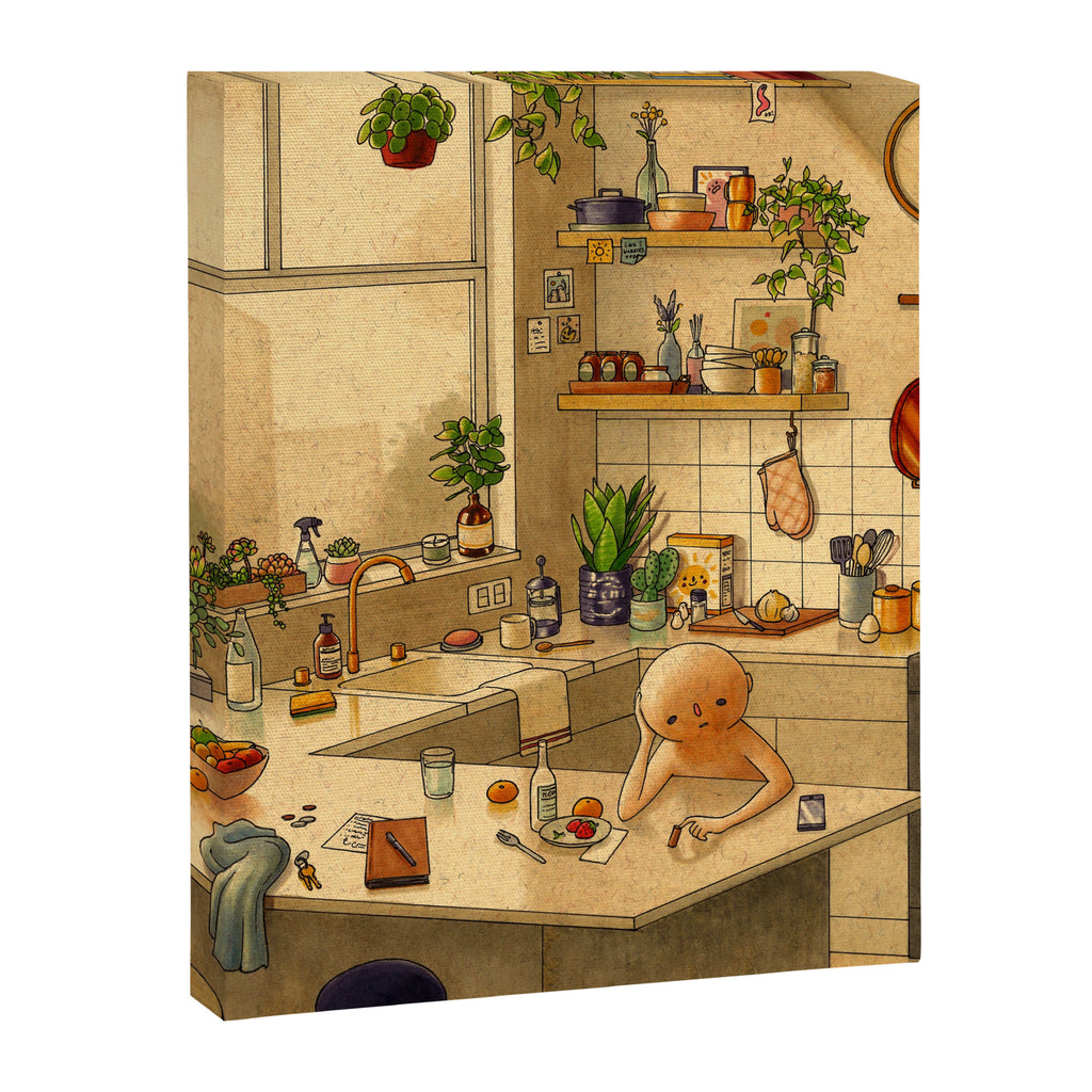 Kitchen Counter Canvas Print Gallery Image 6