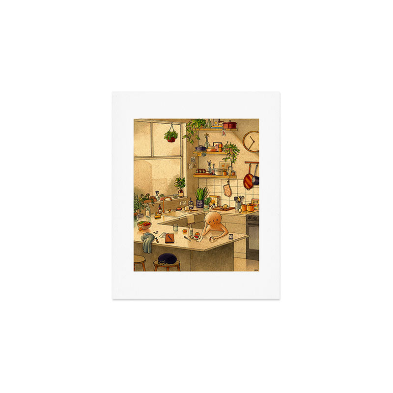 Kitchen Counter Art Print Gallery Image 1