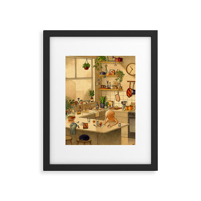 Kitchen Counter Framed Art Print Gallery Image 1