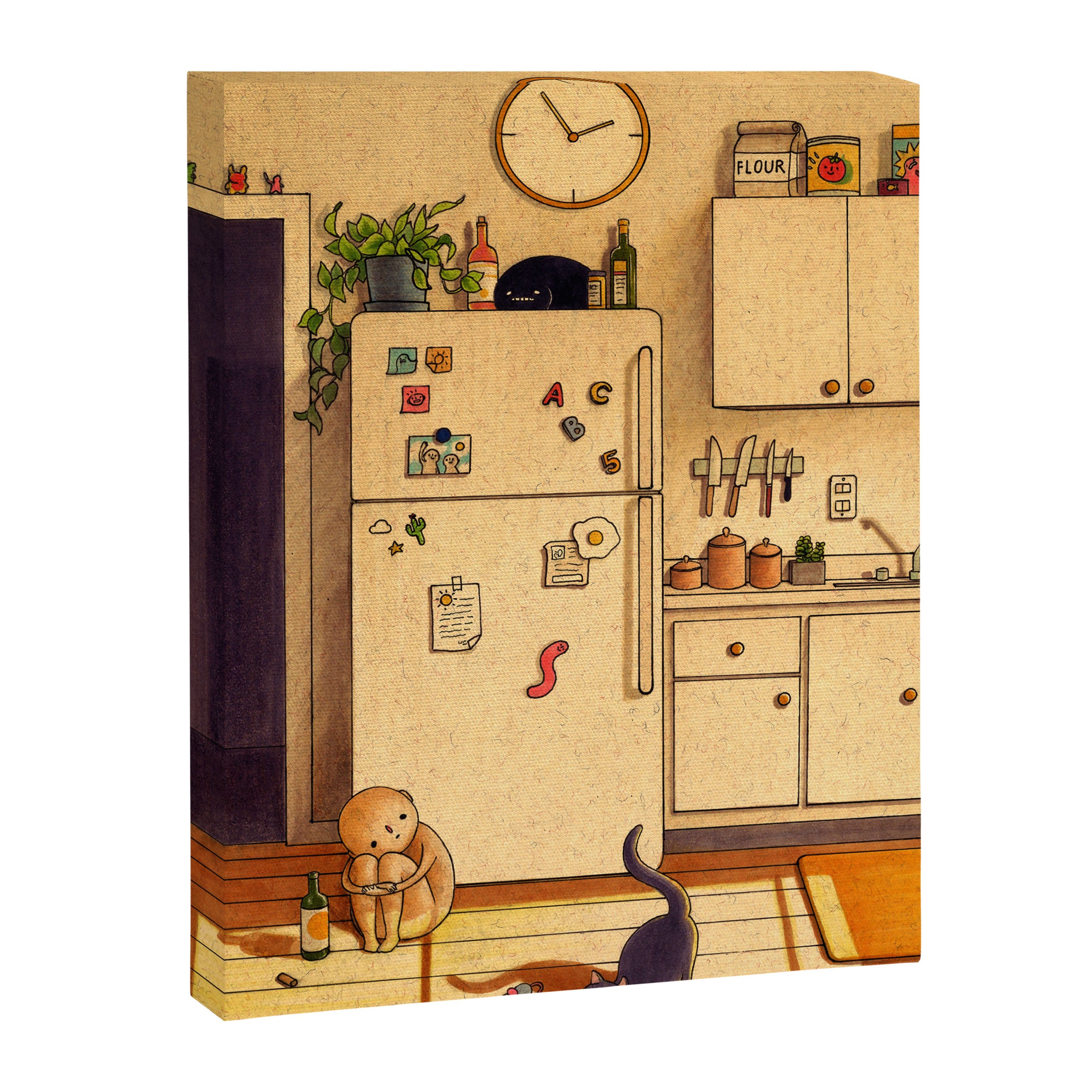 Kitchen Floor Canvas Print Gallery Image 6
