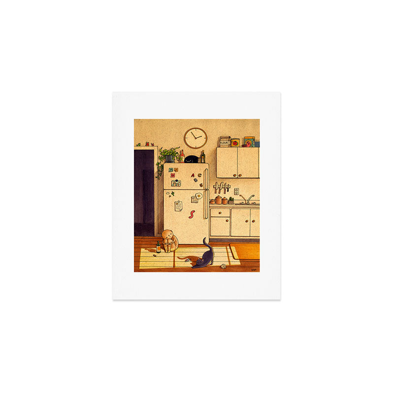 Kitchen Floor Art Print Gallery Image 1