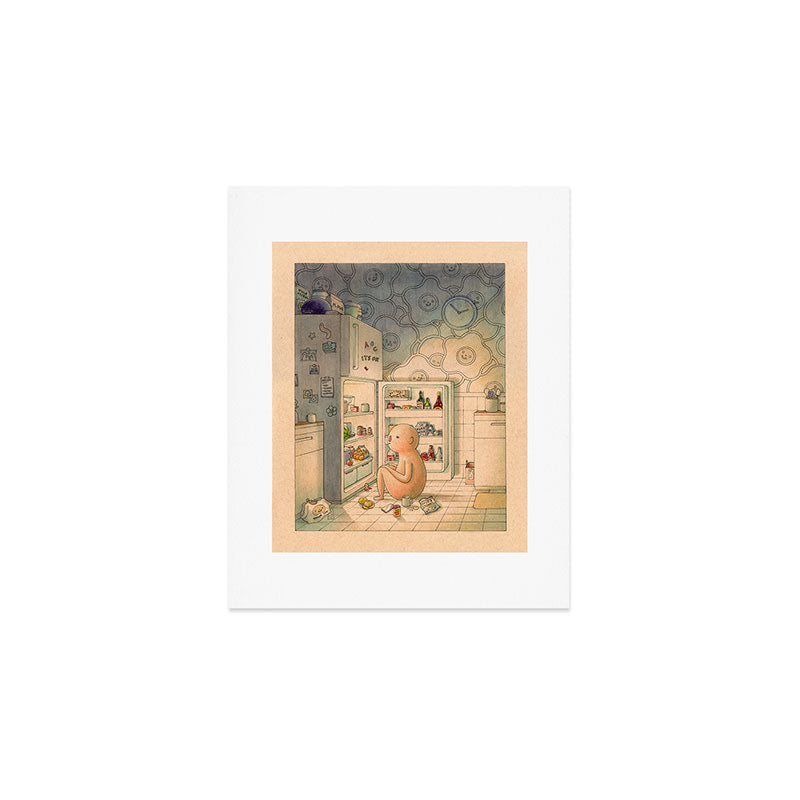 Late Night Snack Art Print Gallery Image 1