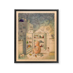 Late Night Snack Framed Canvas Print Gallery Image 6