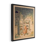 Late Night Snack Framed Canvas Print Gallery Image 2