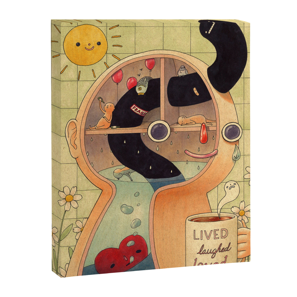 Lived, Laughed, Loved Canvas Print Gallery Image 6