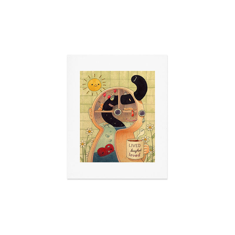 Lived, Laughed, Loved Art Print Gallery Image 1