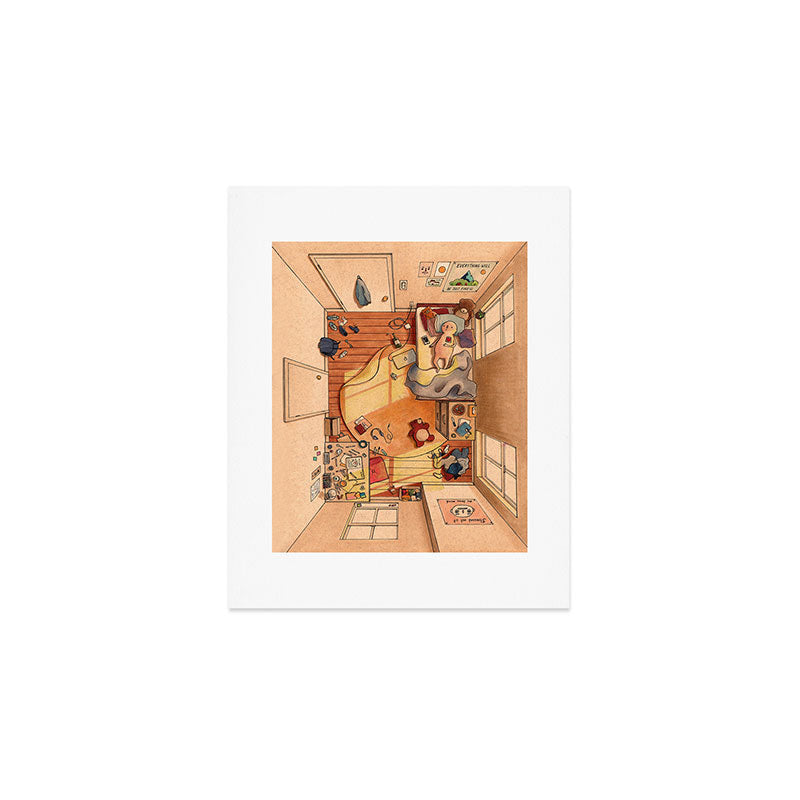 Lonely Afternoons Art Print Gallery Image 1