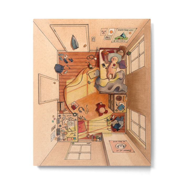 Lonely Afternoons Metal Print Gallery Image 1