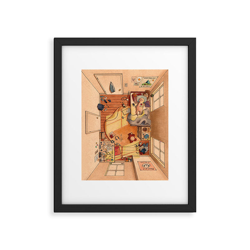 Lonely Afternoons Framed Art Print Gallery Image 5