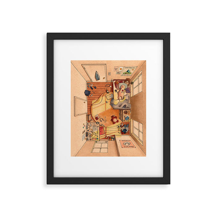 Lonely Afternoons Framed Art Print Gallery Image 1