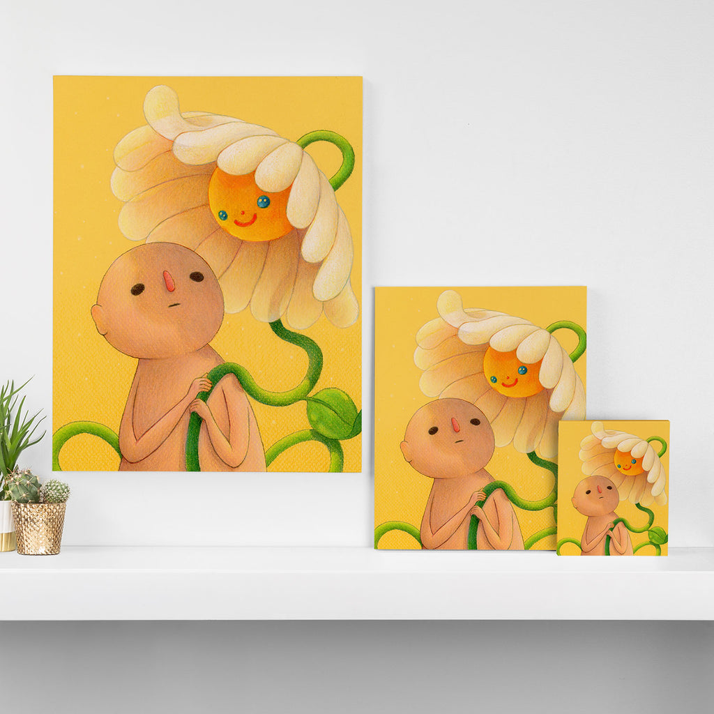 Looming Canvas Print Gallery Image 3