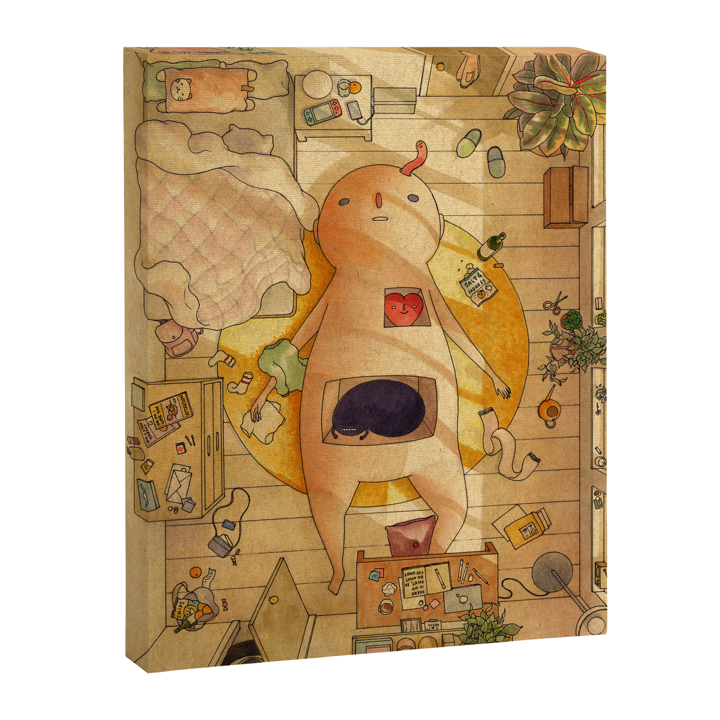 Malaise Canvas Print Gallery Image 6
