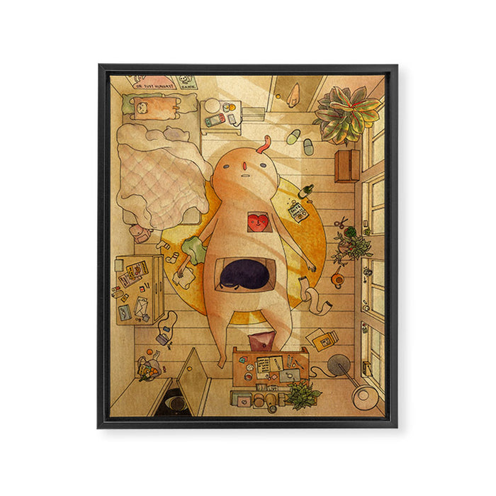 Malaise Framed Canvas Print Gallery Image 1