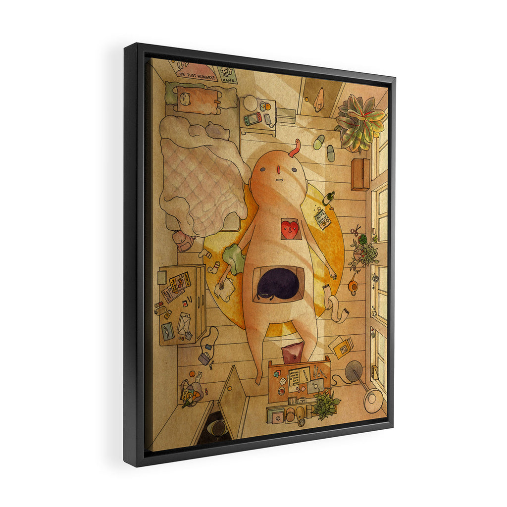 Malaise Framed Canvas Print Gallery Image 2