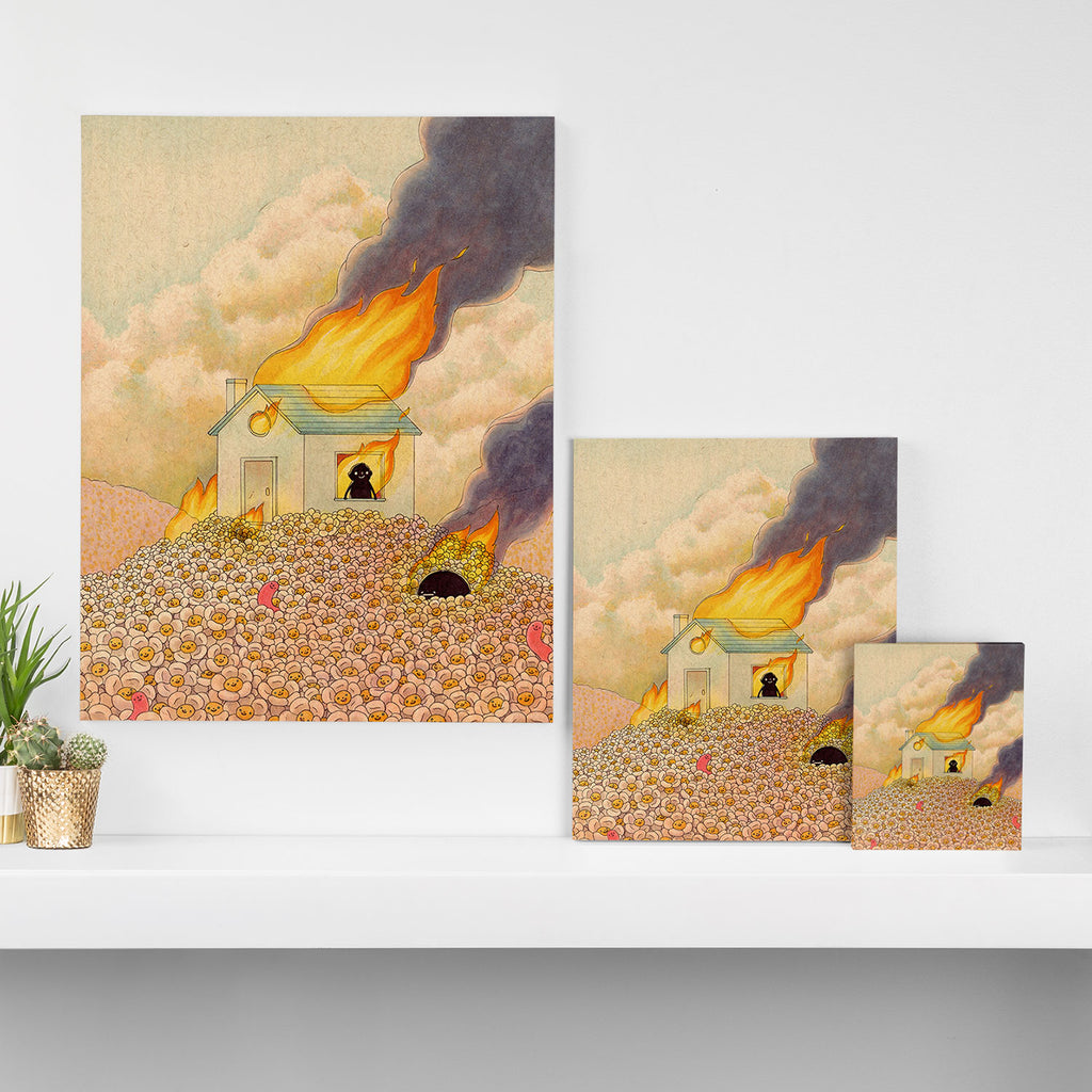 Mania Canvas Print Gallery Image 3
