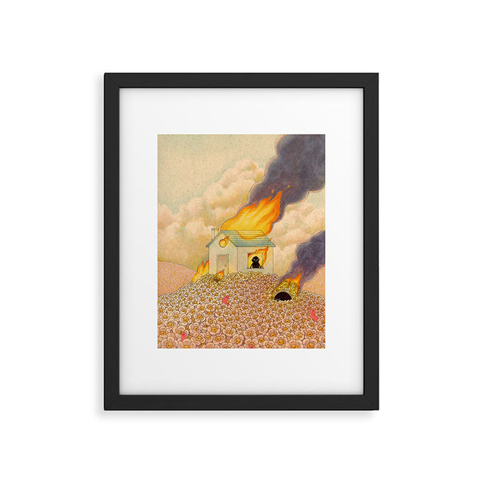 Mania Framed Art Print Gallery Image 1