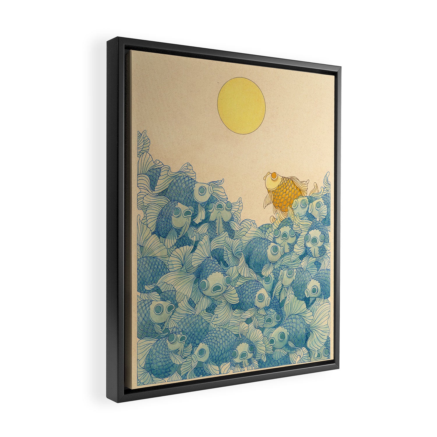 Maybe in Another Life Framed Canvas Print Gallery Image 2