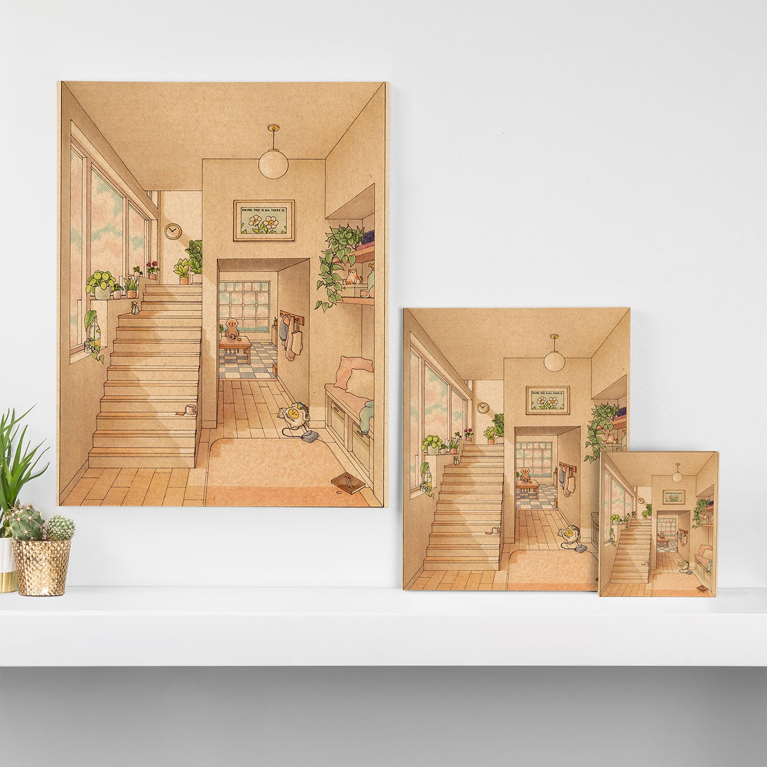 Maybe This is All There is Canvas Print Gallery Image 3