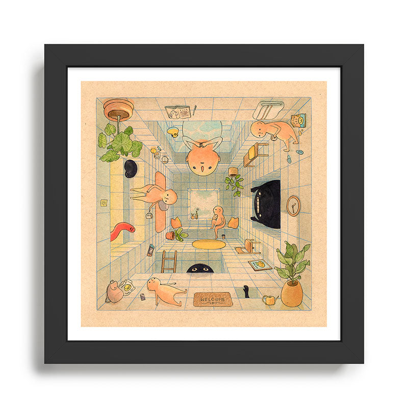 Mental Clutter Framed Art Print Gallery Image 1