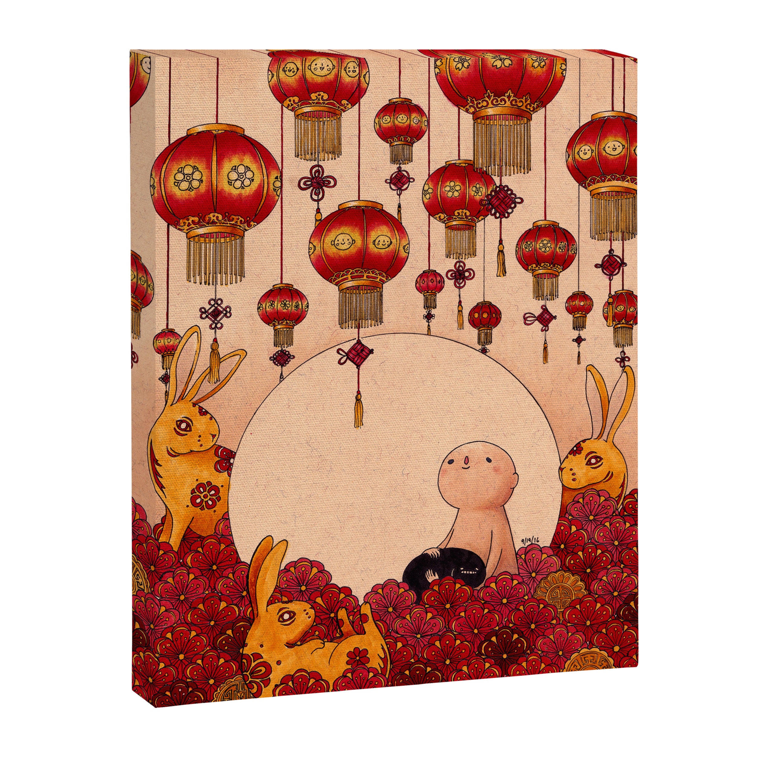 Mid Autumn Festival Canvas Print Gallery Image 6