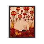 Mid Autumn Festival Framed Canvas Print Gallery Image 3