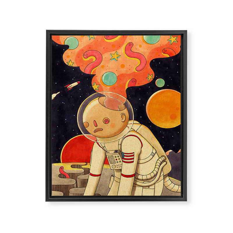 Mind Funk Framed Canvas Print Gallery Image 6