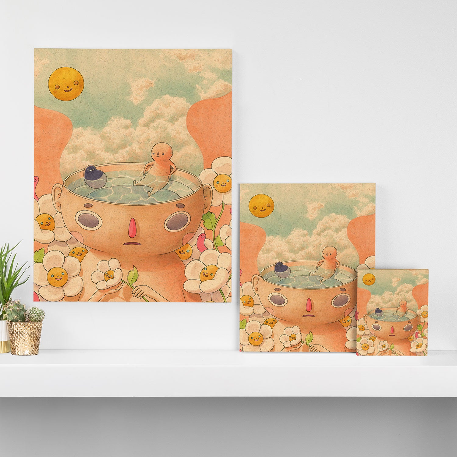 Mind on Break Canvas Print Gallery Image 3