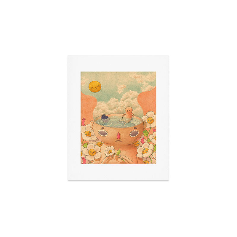 Mind On Break Art Print