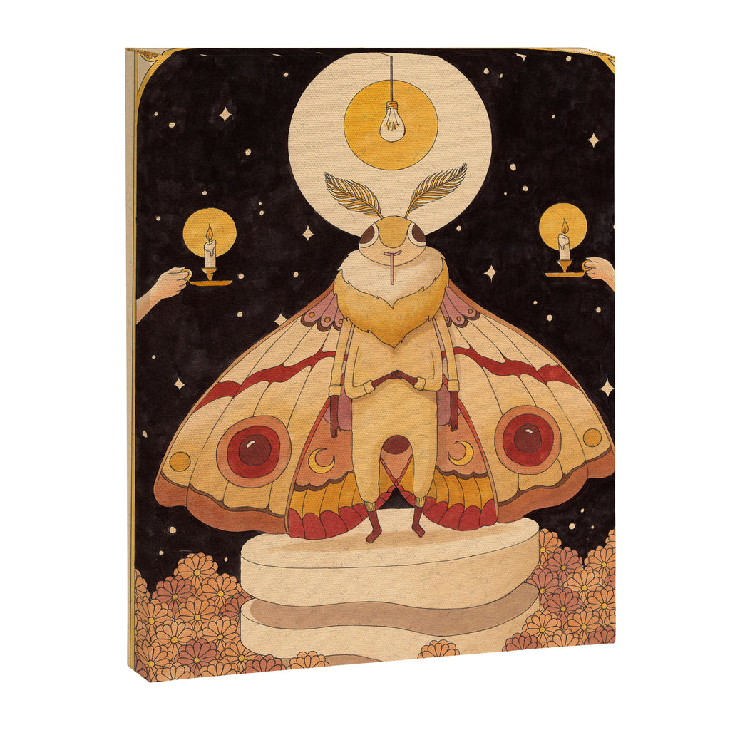 Moth Man Canvas Print Gallery Image 6